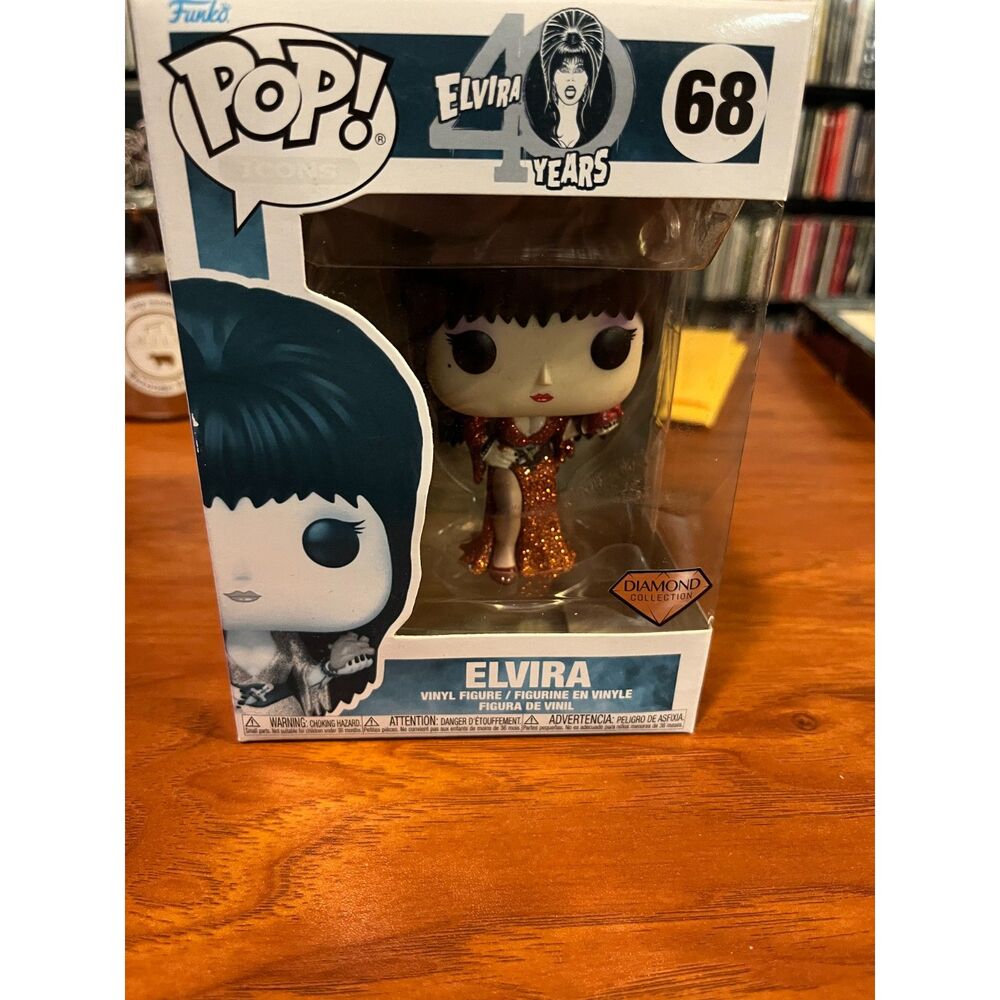 Elvira Mistress of the Dark Funko Pop‎ 68 Diamond Collection